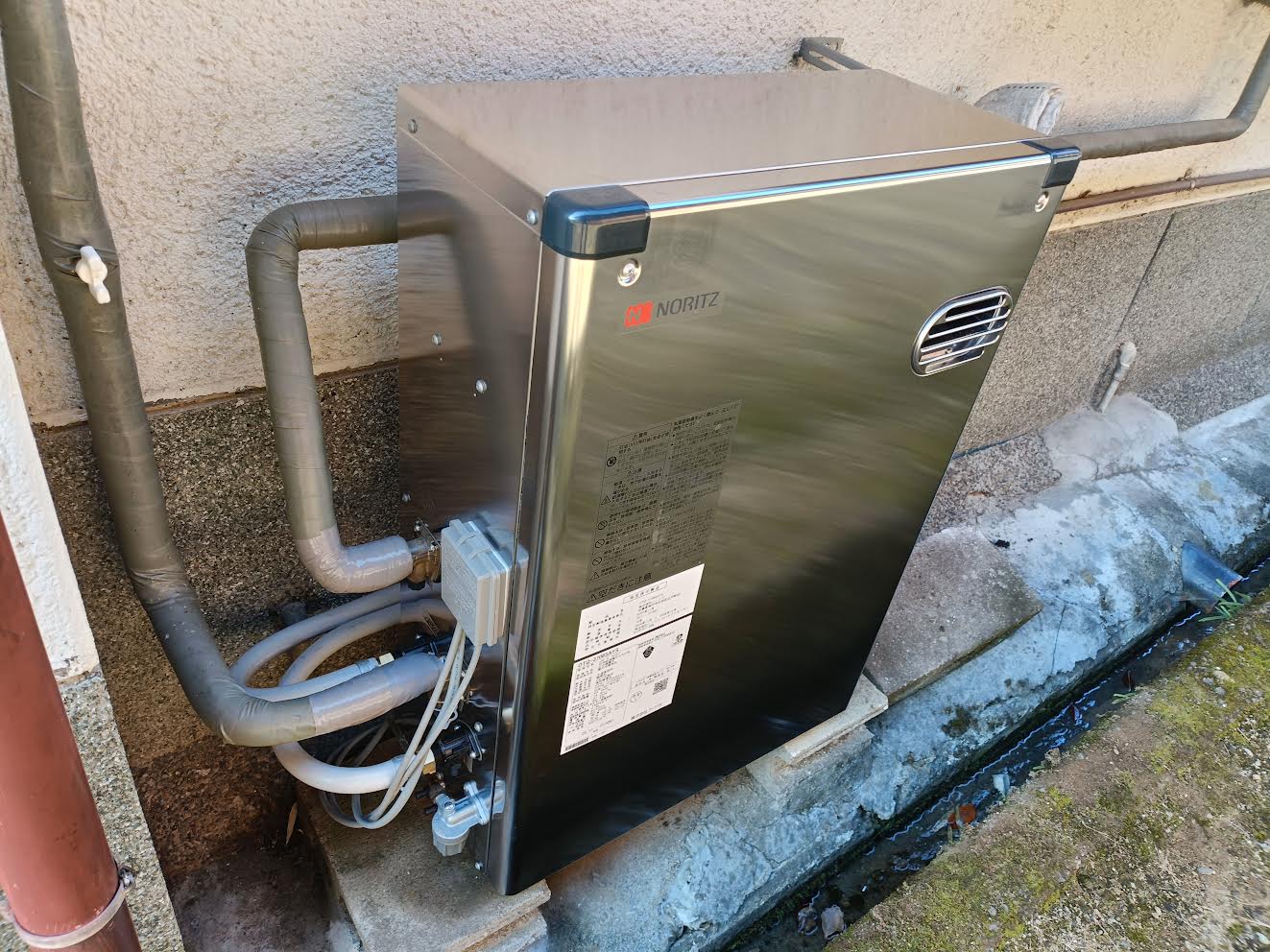 2025.12.28貝塚市Y様邸 ノーリツ石油ふろ給湯器OTQ-3706SAYS取り付け